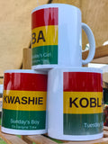 Ga Day Name Mugs